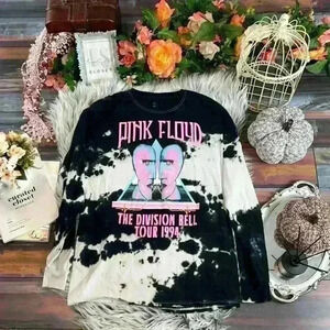 Vintage Pink Floyd Tie Dye “The Division Bell" 1994 Tour Official Merch T-Shirt